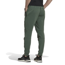 adidas Training Pants Designed for Gameday (Cotton blend, slim fit) long green Men